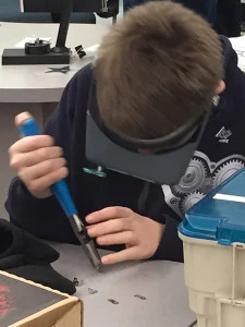Matt with electrical components