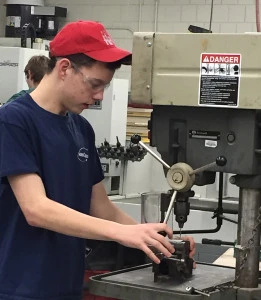John on the drill