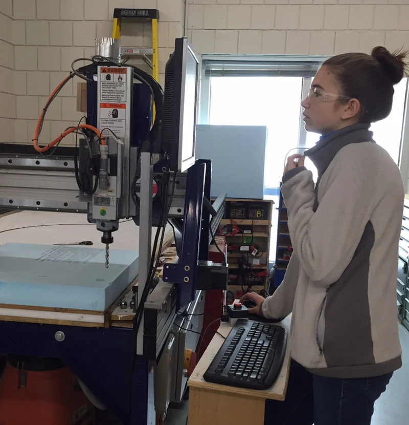 020715 wilczynskij Cone Shopbot LauraLee 1