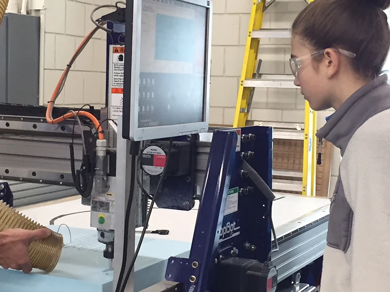 020715 wilczynskij Cone Shopbot LauraLee 3