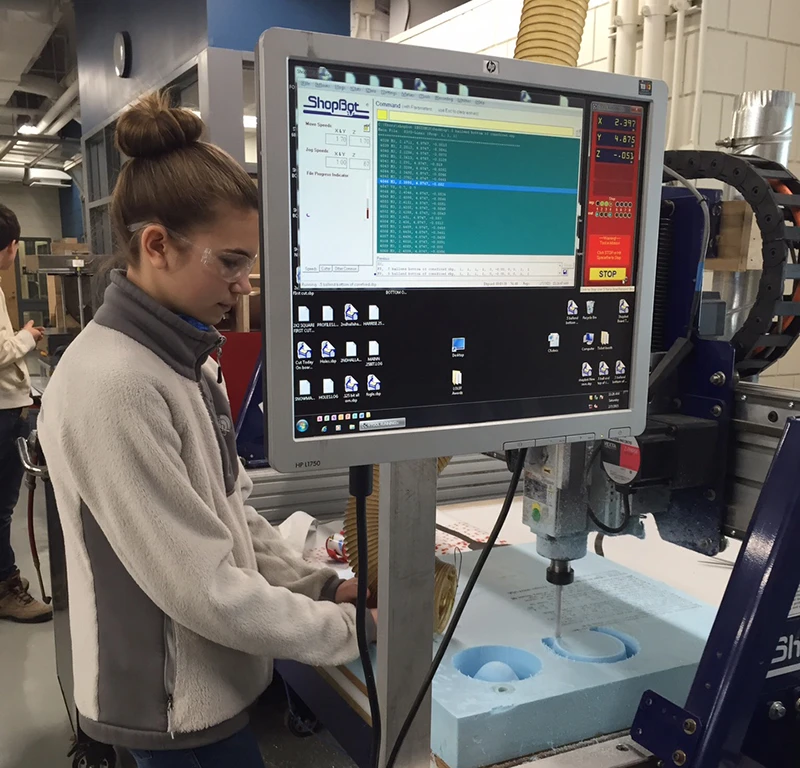 020715 wilczynskij Cone Shopbot LauraLee 5