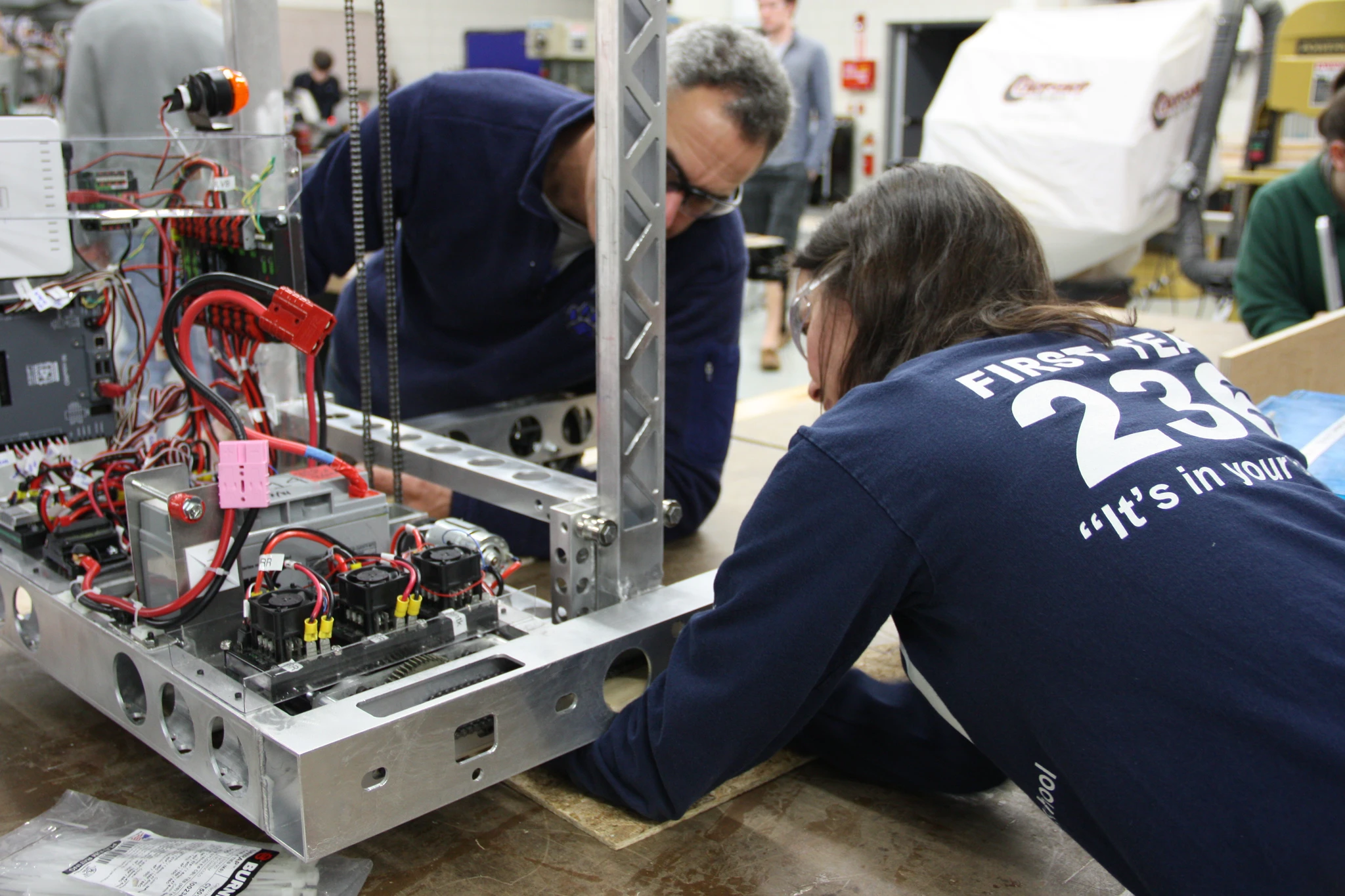 Finding a location for the bottom limit switch