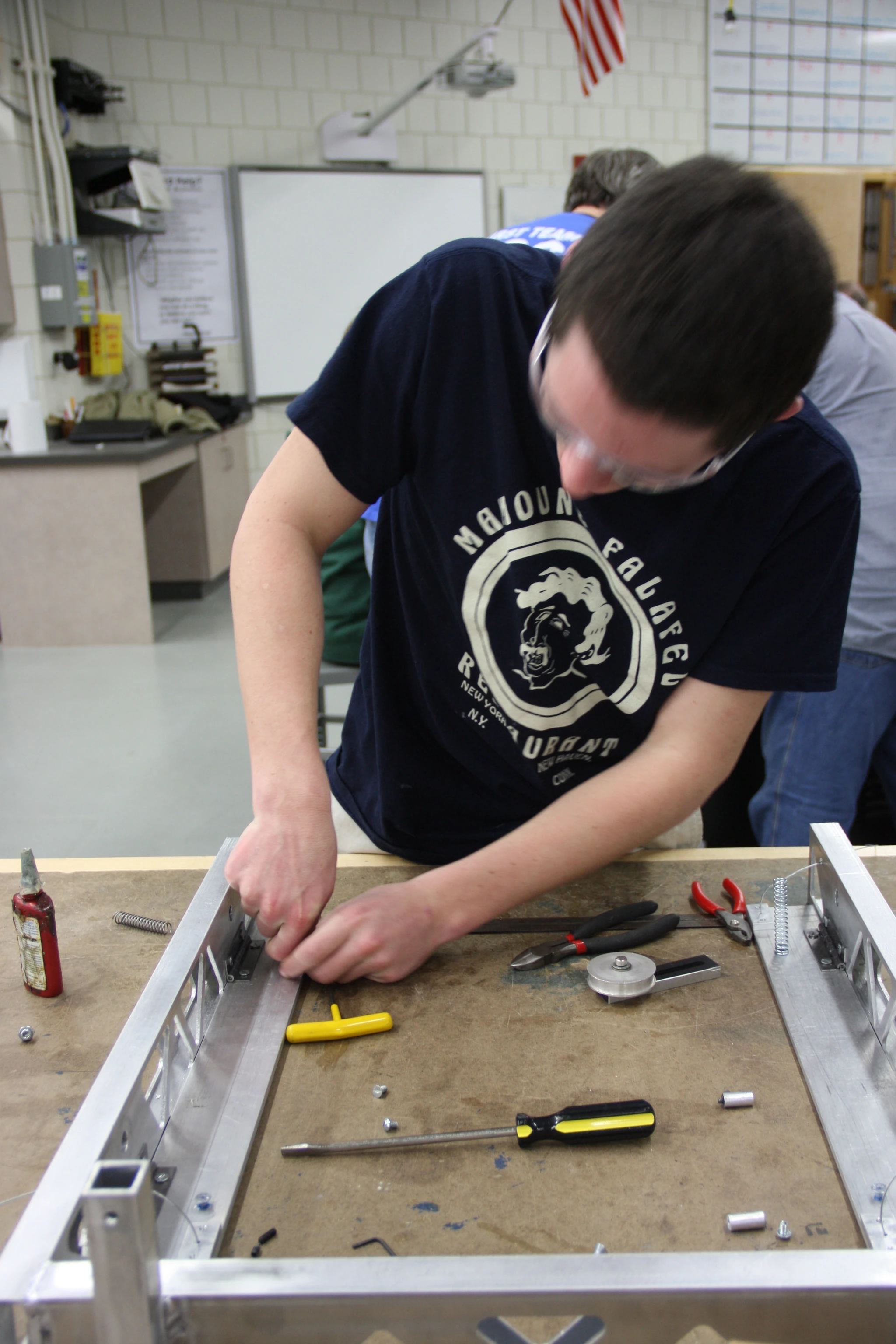 Max fixes springs to the flappers